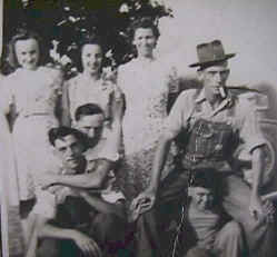 James Cook, Farris Bartholomew, I.D Cook, Irene Bartholomew, Arlie Douglas, and Dimple Cook